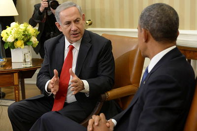 ראש הממשלה נתניהו והנשיא אובמה