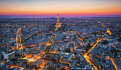 פריז במבט מלמעלה