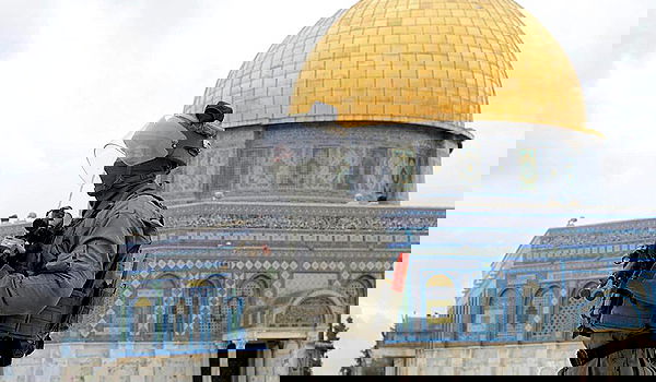 שוטר בהר הבית בירושלים