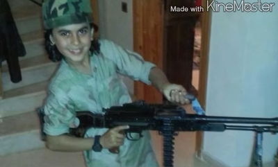 אבל בדאעש על ילד שאהיד בן 10