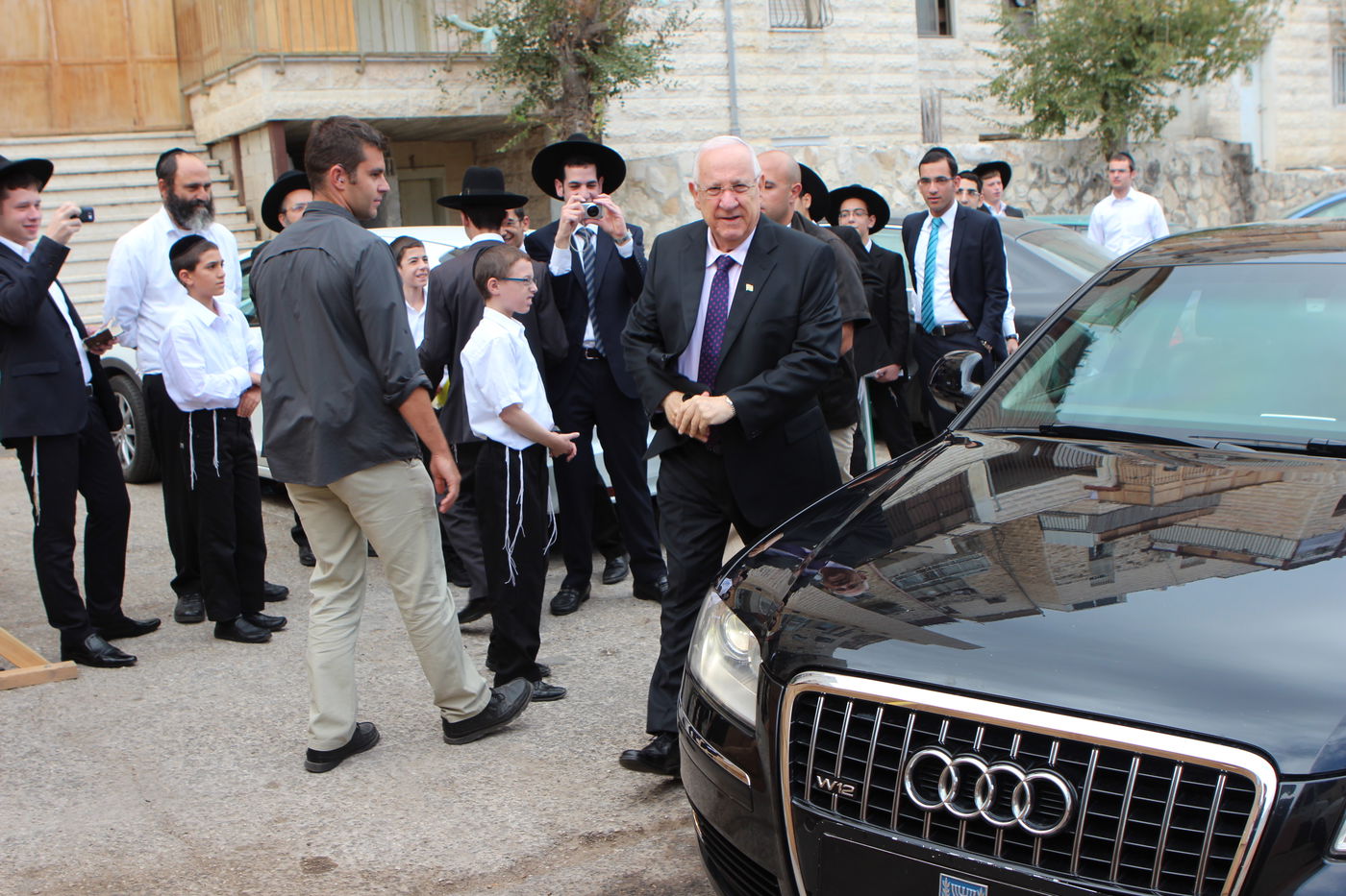 נשיא המדינה רובי ריבלין אצל הראשל"צ הרב יצחק יוסף • גלריה