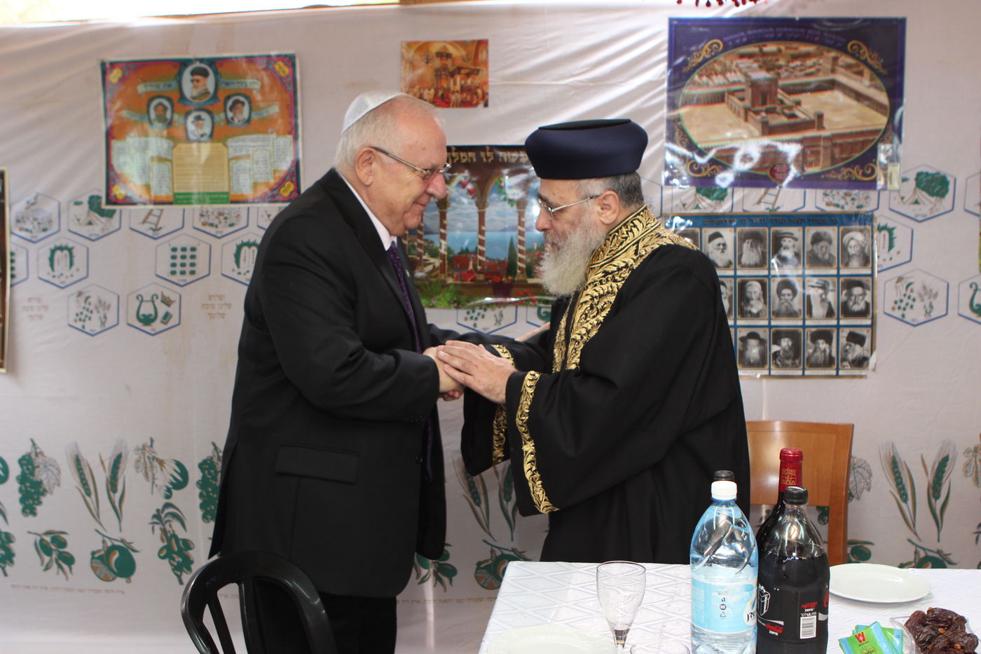 נשיא המדינה רובי ריבלין אצל הראשל"צ הרב יצחק יוסף • גלריה