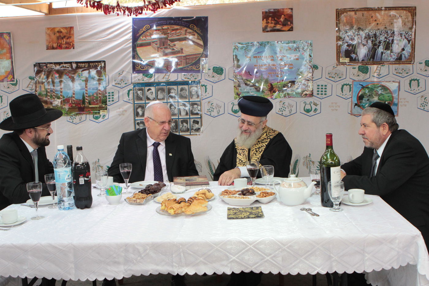 נשיא המדינה רובי ריבלין אצל הראשל"צ הרב יצחק יוסף • גלריה