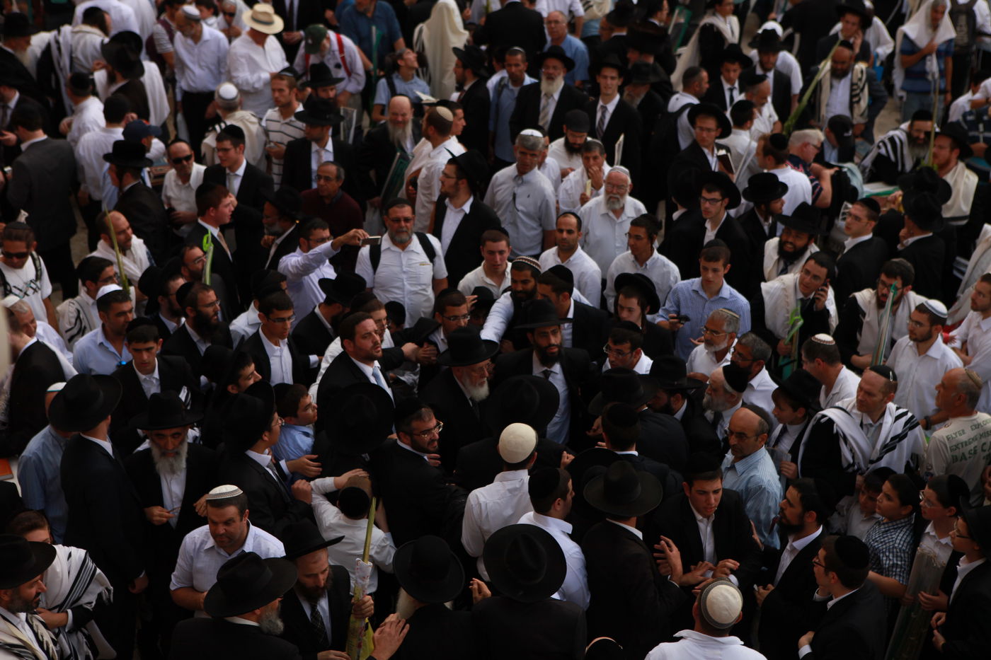 רבבות הגיעו למעמד ברכת כהנים בכותל • גלריית ענק
