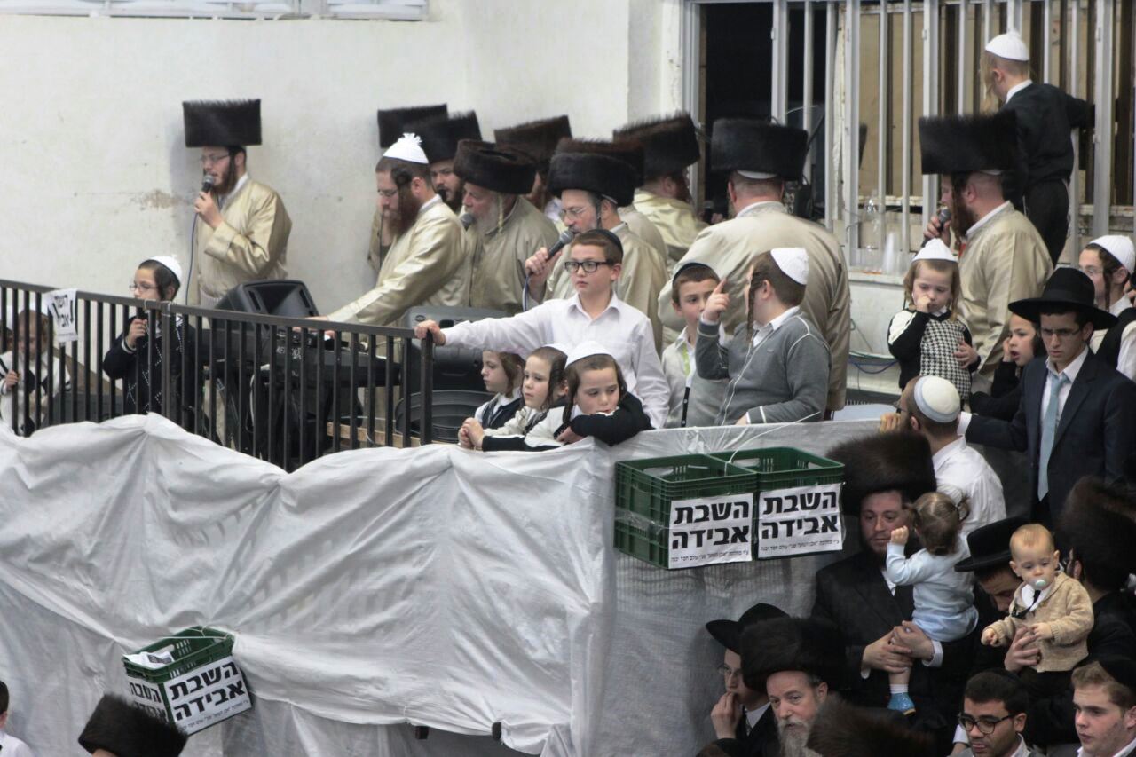 תיעוד: חוגגים שמחת בית השואבה בתולדות אהרן