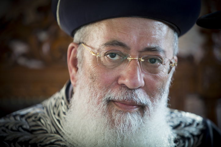 המנצח הגדול. הראשל"צ הגר"ש עמאר