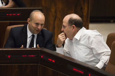 ראש בראש. יעלון ובנט