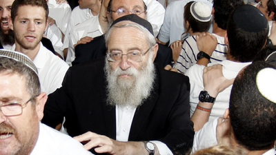 הרב אריה שטרן בהקפות שניות, אמש