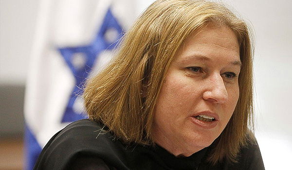 שרת המשפטים ציפי לבני