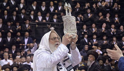 גלריה: ההקפות השניות של חסידות צאנז