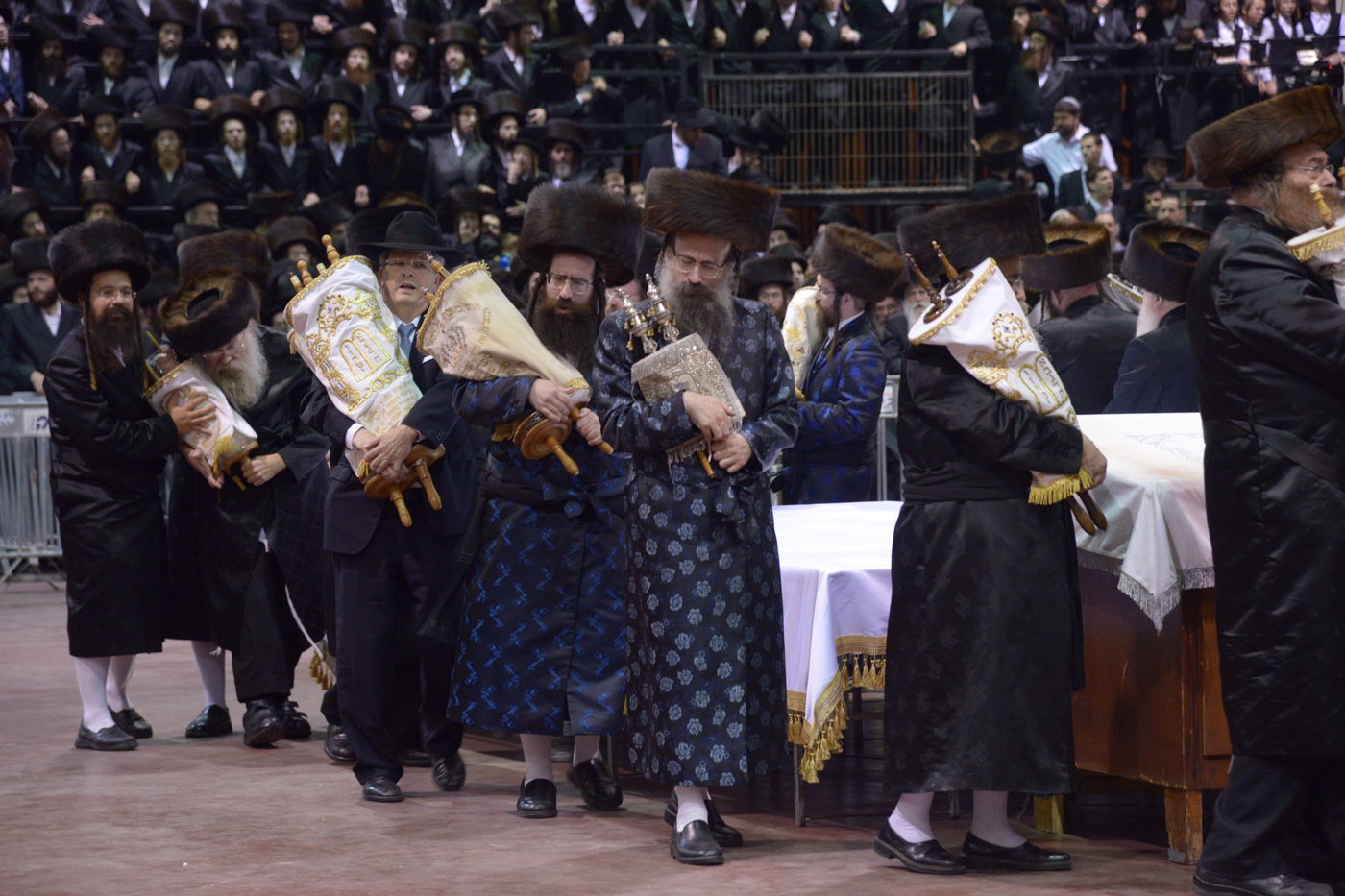 גלריה: ההקפות השניות של חסידות צאנז