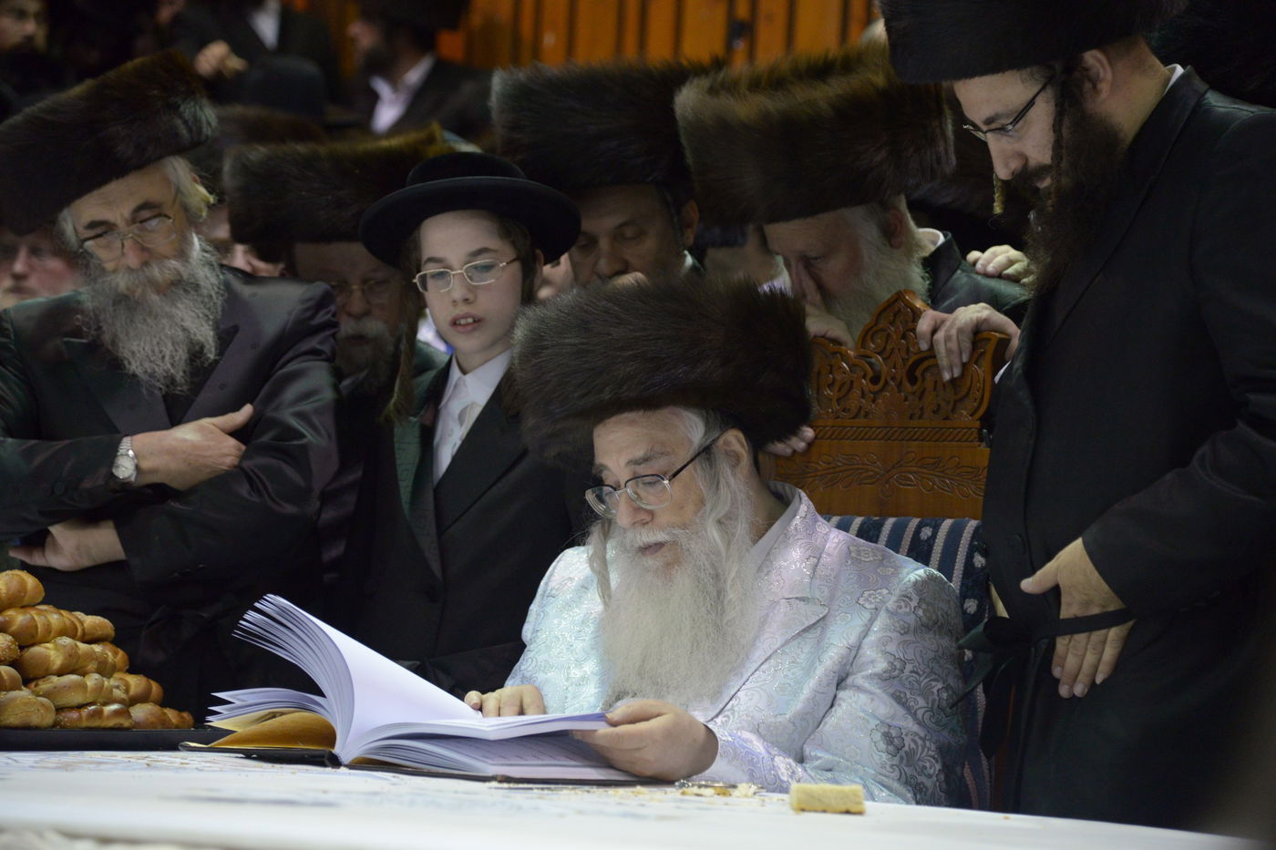 גלריה: ההקפות השניות של חסידות צאנז