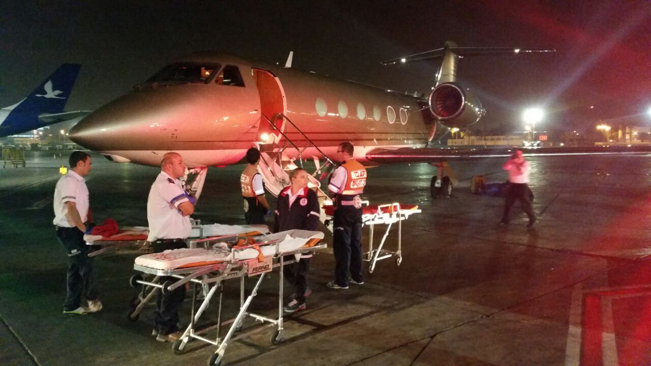 פצועי מפולת השלגים בנפאל נחתו בישראל