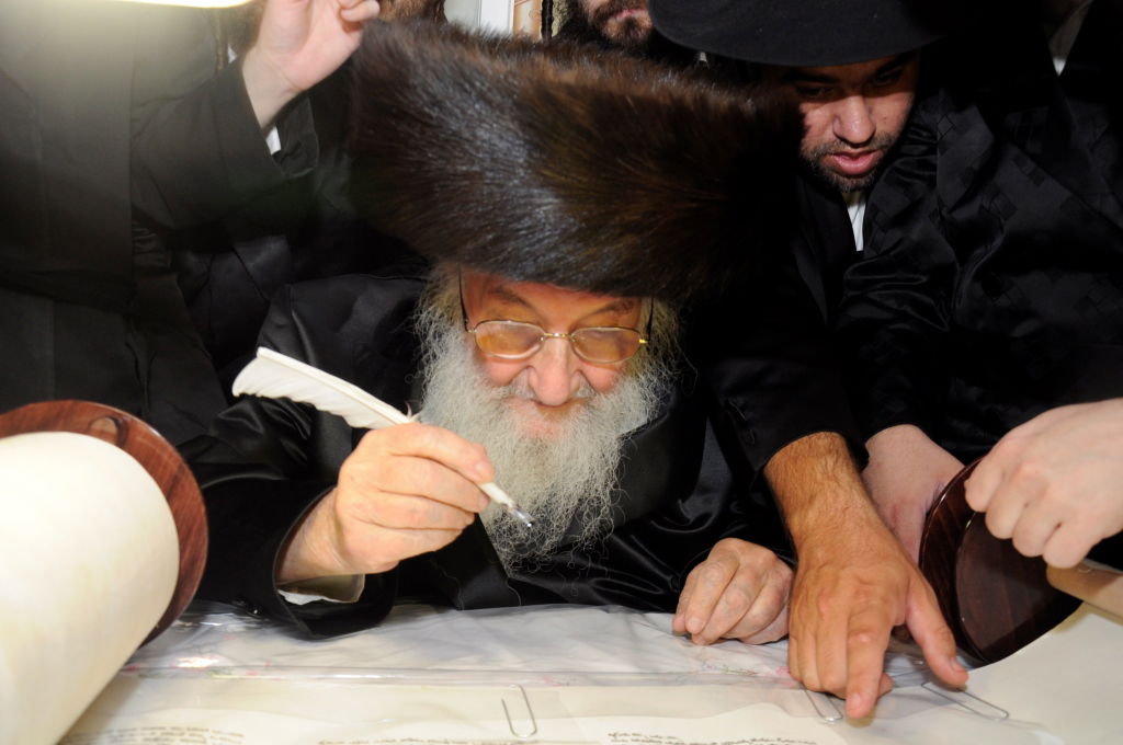 גלריה: הכנסת ספר תורה בספינקא