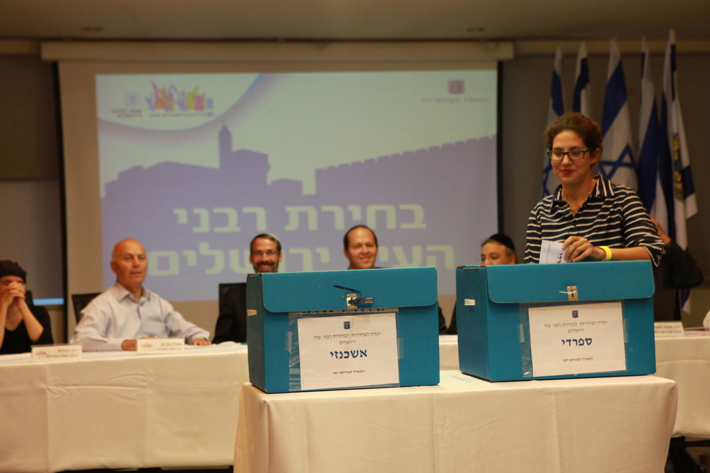הקרב על רבנות ירושלים: החלה ספירת הקולות • עדכונים שוטפים