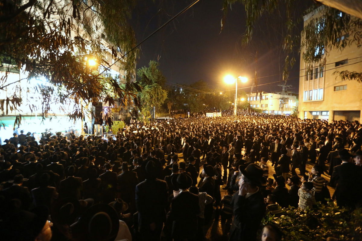 "רב'ה בחיידר שואל ילד קטן 'מה שלומך עציצון?'" • תיעוד