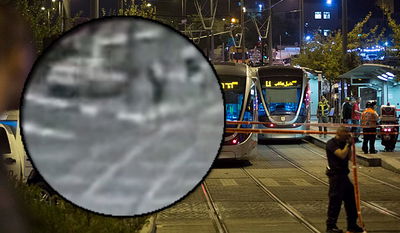 תיעוד מצמרר: פיגוע הדריסה בירושלים תועד במצלמות אבטחה
