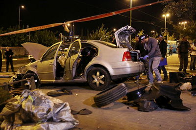 זירת האירוע בירושלים, היום