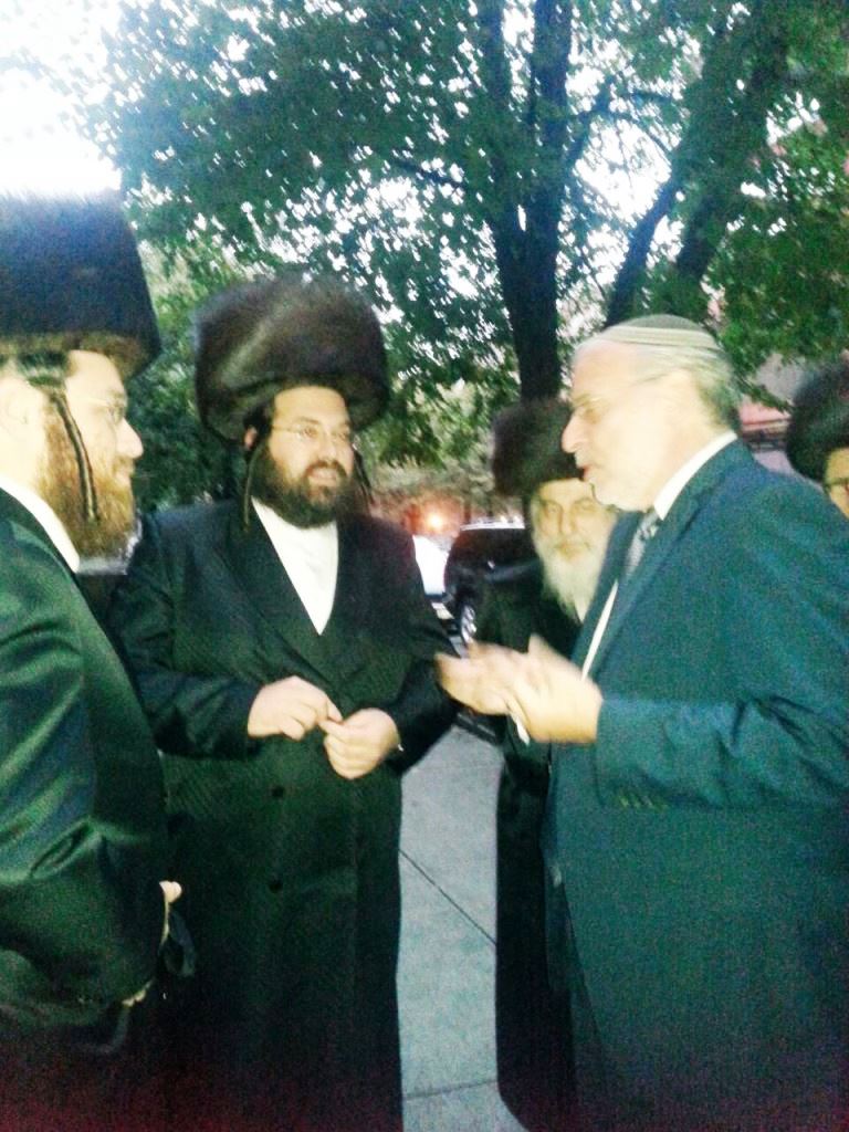 פוליטיקאים זרמו לבית ראש הקהל החדש של ניו יורק