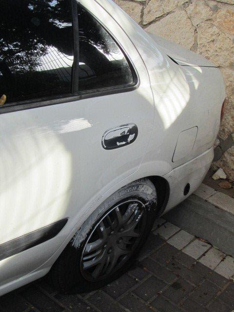 בגלל הפילוג הליטאי? רכב ניזוק באלעד