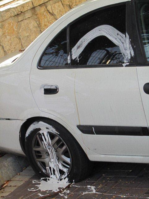 בגלל הפילוג הליטאי? רכב ניזוק באלעד