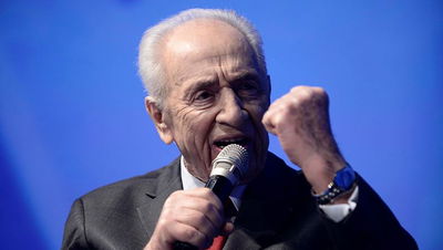 נשיא המדינה לשעבר שמעון פרס