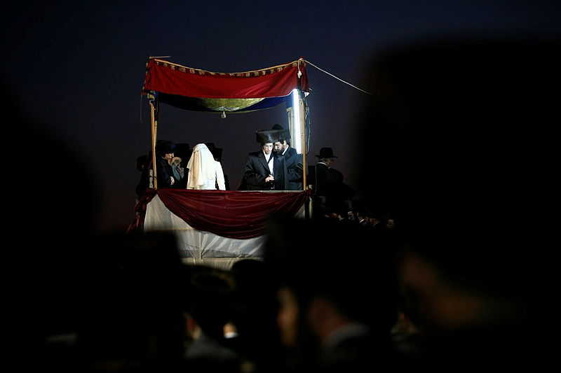 חתונה חסידית. אילוסטרציה, למצולמים אין קשר לכתבה