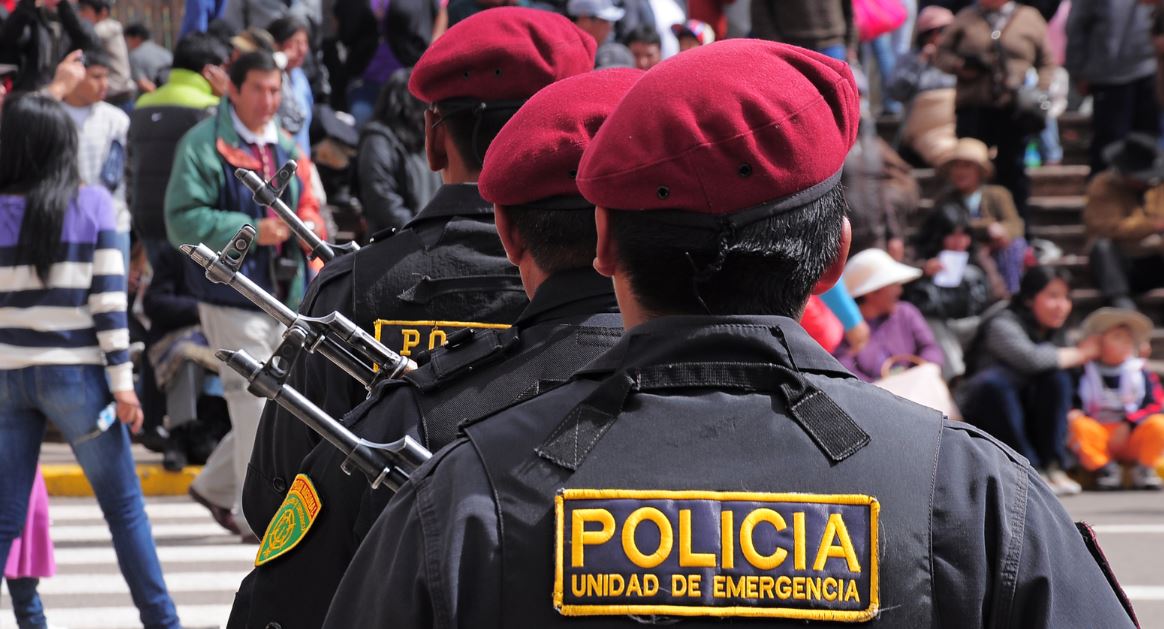 שוטרים בפרו. אילוסטרציה