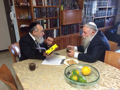 הרב יצחק יוסף והר' דרוקמן, הבוקר