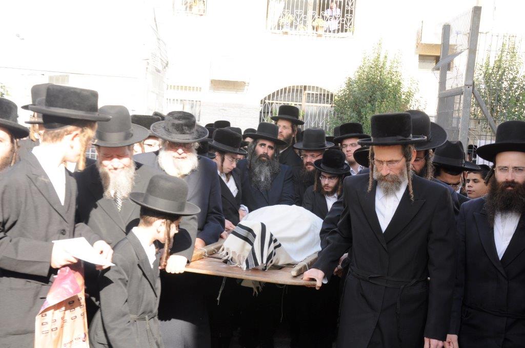 תיעוד: הלווית גאב"ד טשאבא זצ"ל