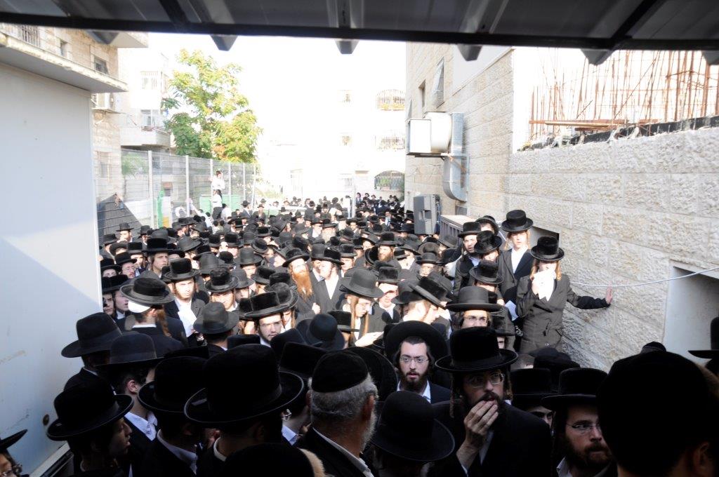 תיעוד: הלווית גאב"ד טשאבא זצ"ל