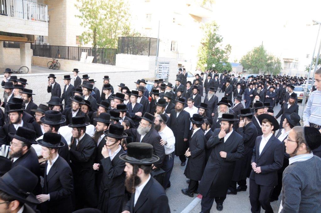 תיעוד: הלווית גאב"ד טשאבא זצ"ל