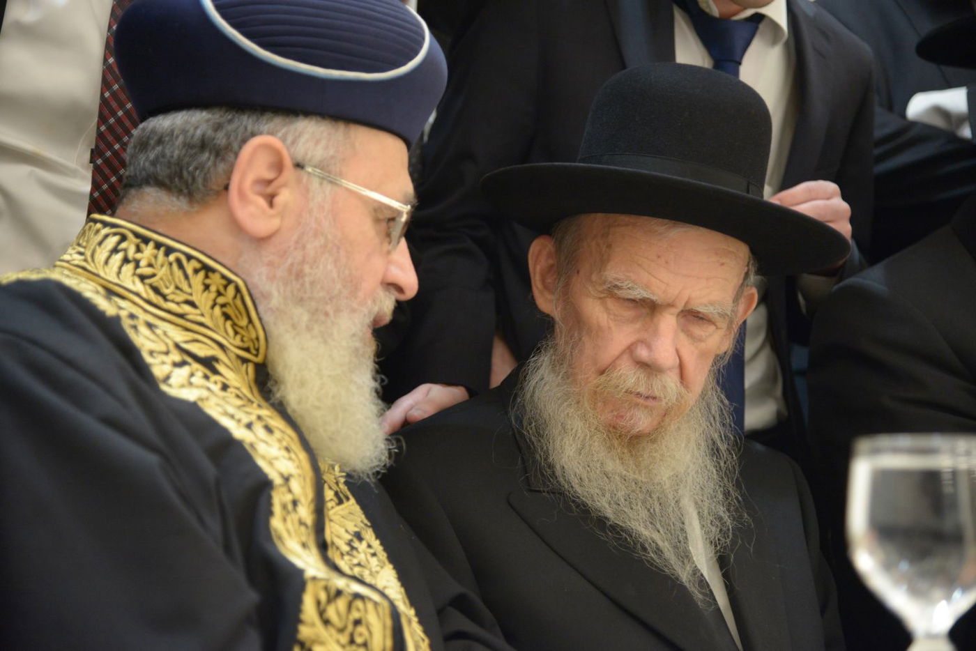 שמחת בית פוניבז' בנישואי נכדי ראשי הישיבה • תיעוד ענק