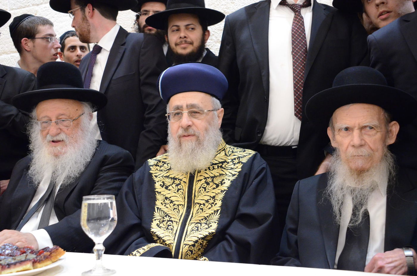 שמחת בית פוניבז' בנישואי נכדי ראשי הישיבה • תיעוד ענק