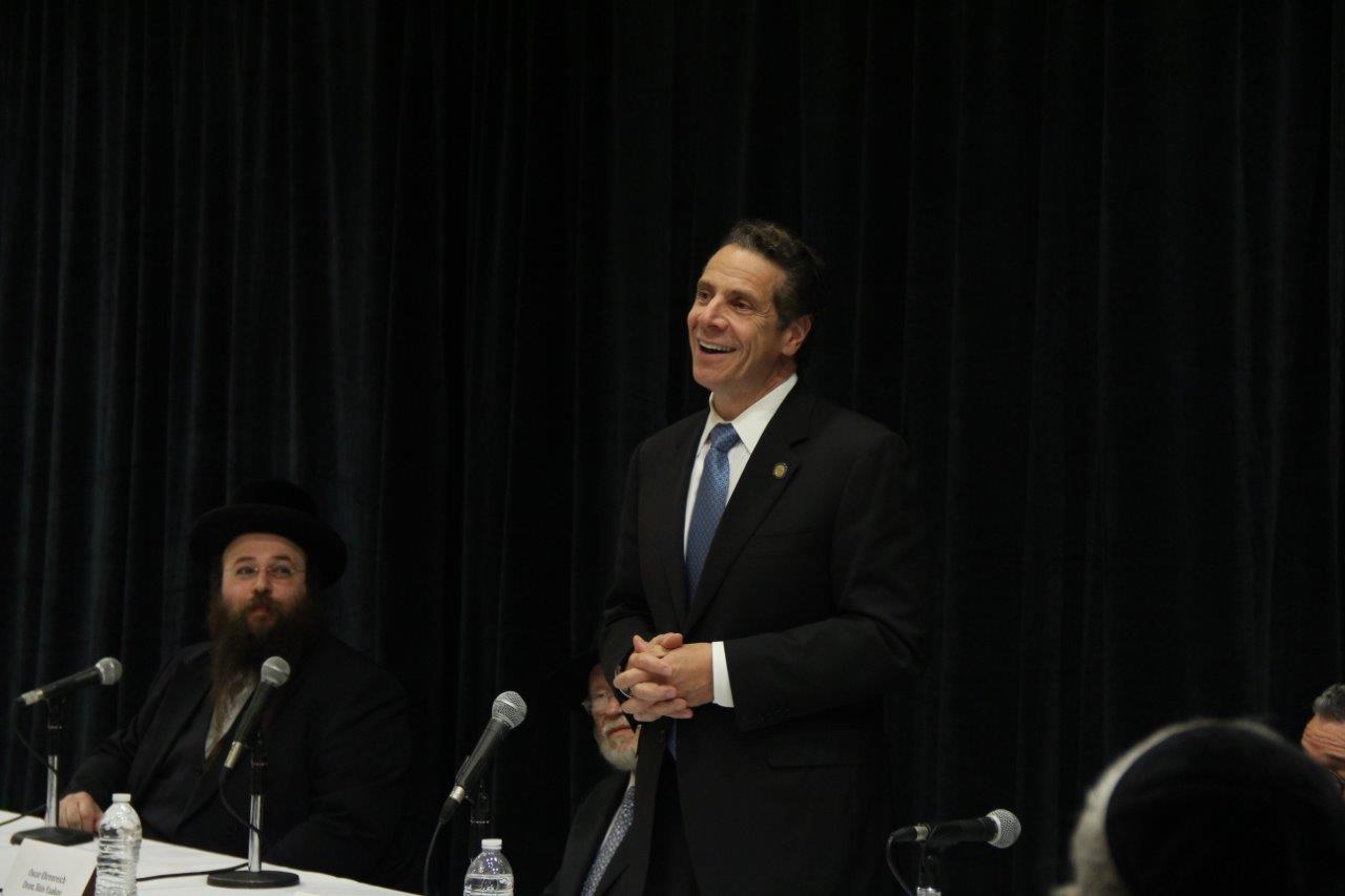 הרב שלמה ורדיגר אירח את מושל ניו יורק • גלריה