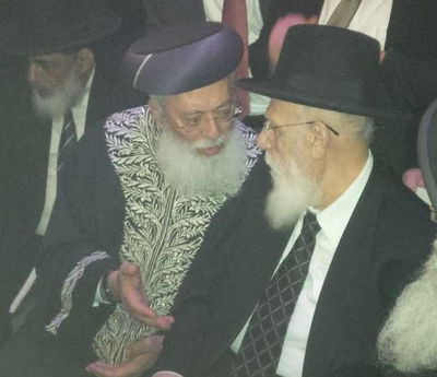 לראשונה מזה תקופה: הרב שלום כהן והרב עמאר נפגשו