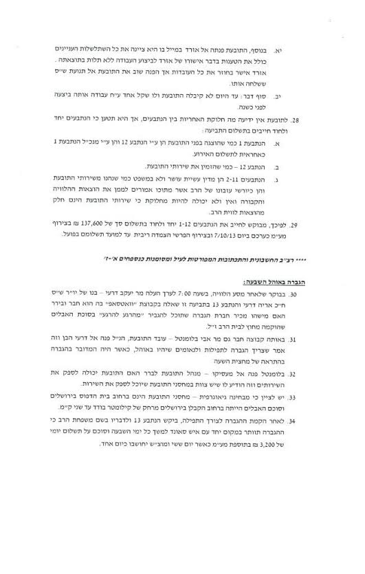 תביעה בסך 150 אלף ש"ח נגד יורשי מרן הגר"ע זצ"ל