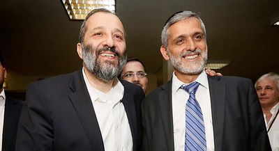 פיוס בש"ס: אריה דרעי ואלי ישי נפגשו בחשאי בבני ברק