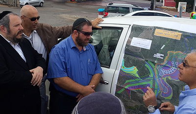 ראש העיר מסייר בשטח