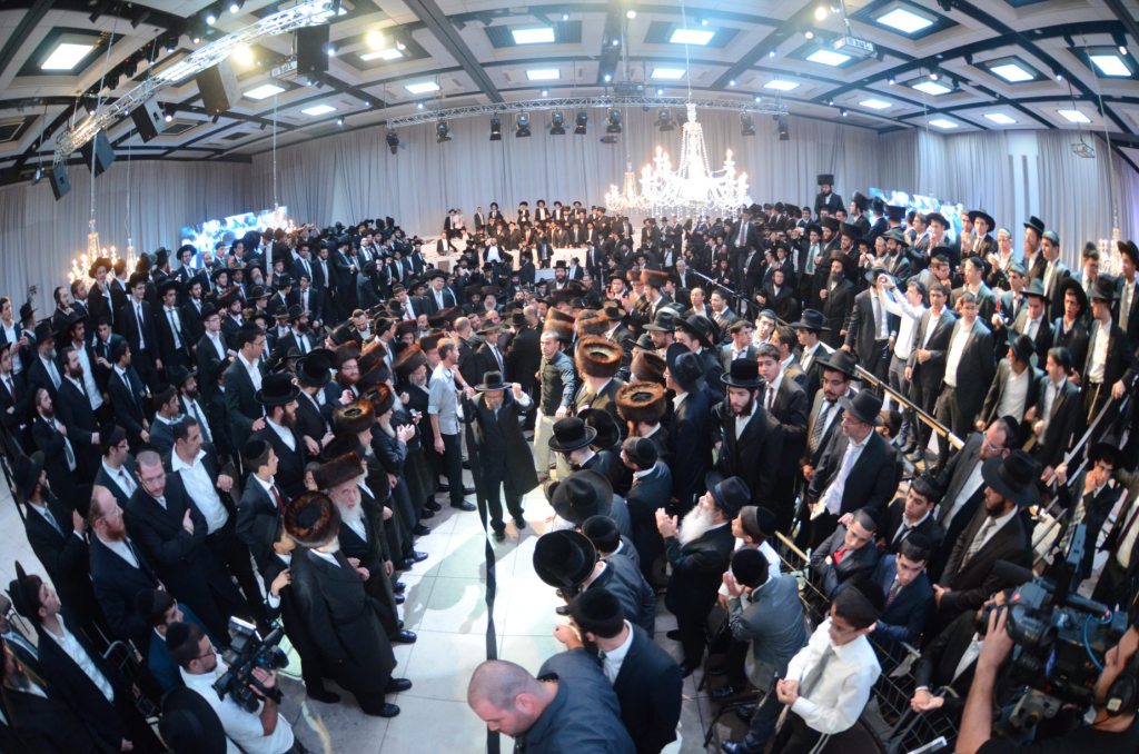 גלריה: שמחת נישואי בן האדמו"ר רבי אבנר עפג'ין