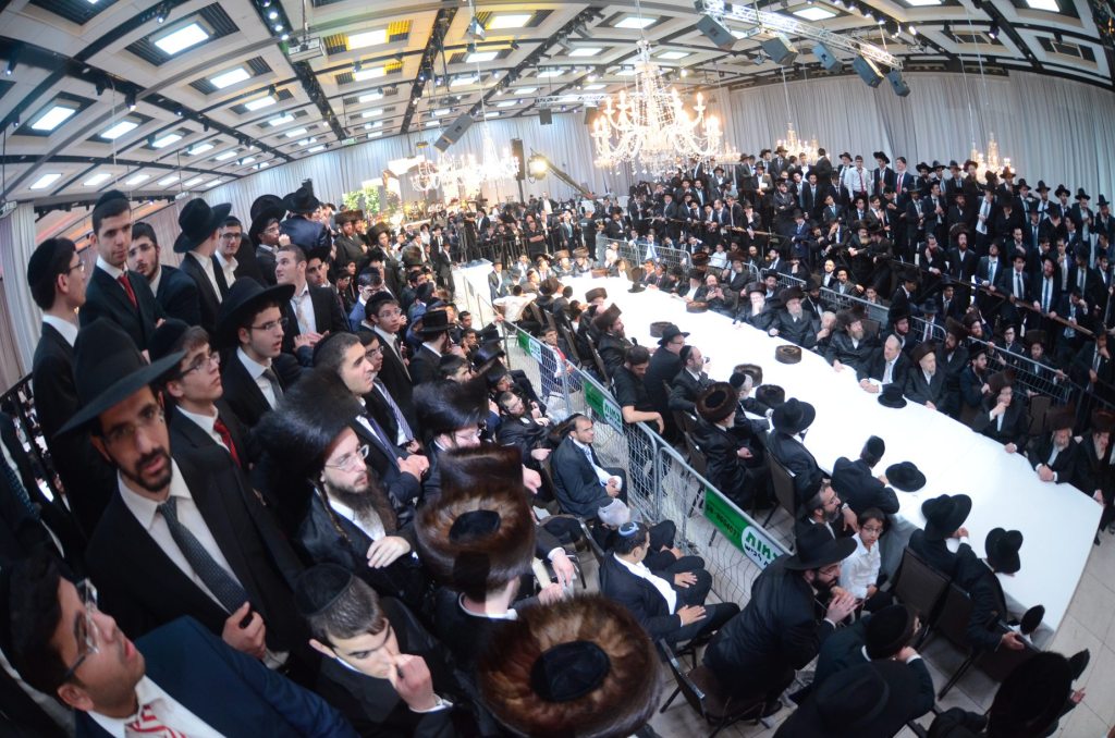 גלריה: שמחת נישואי בן האדמו"ר רבי אבנר עפג'ין