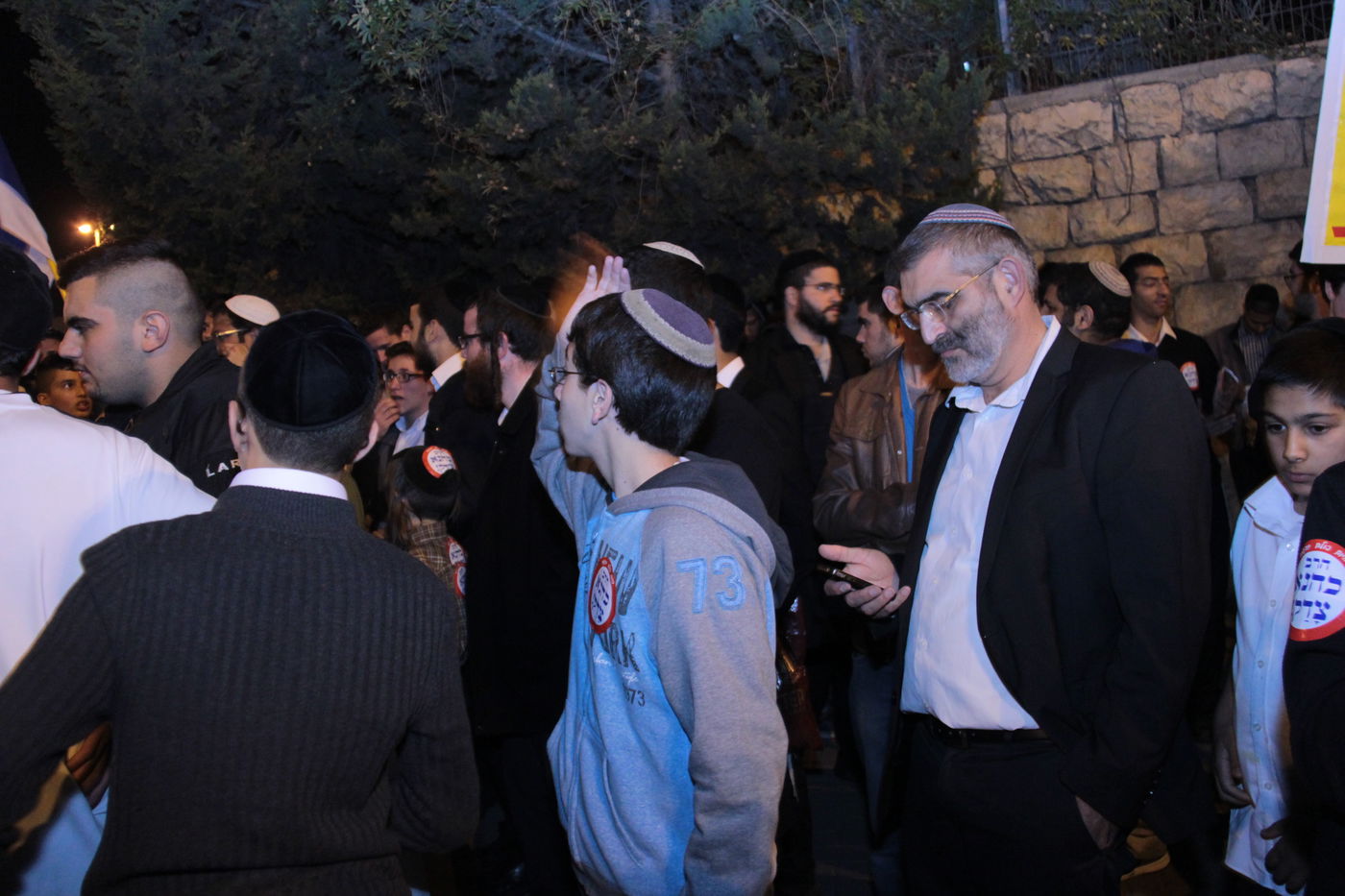 עשרות הפגינו בבירה בעקבות פיגוע הדריסה: "כהנא צדק"