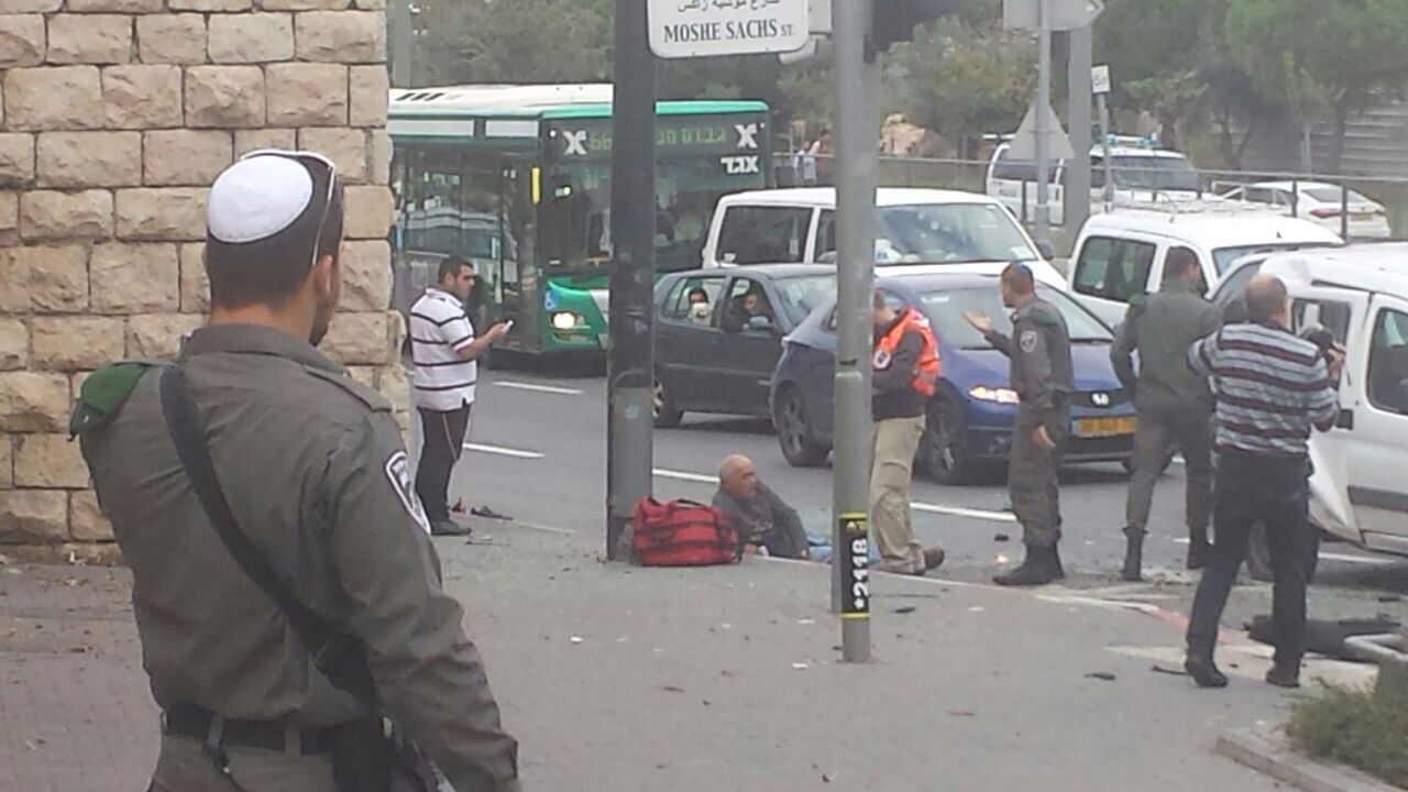 פיגוע דריסה בירושלים: הרוג ושני פצועים קשה