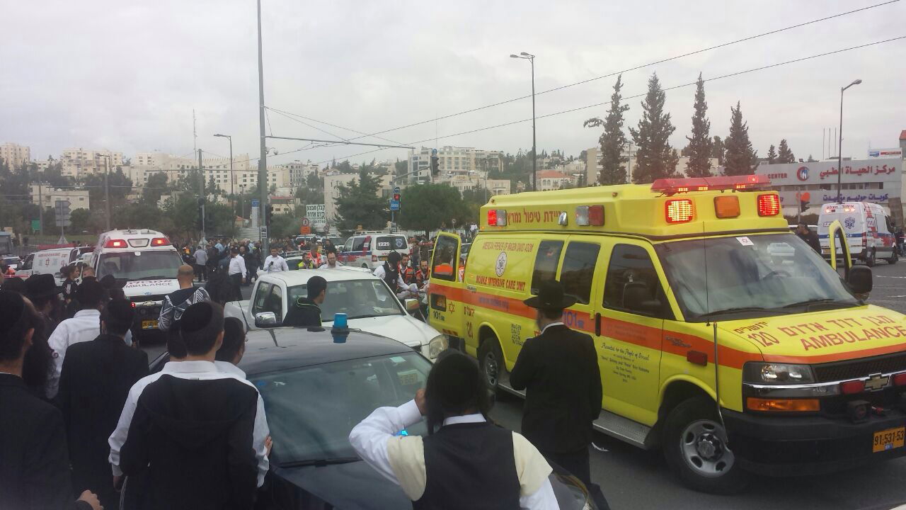 פיגוע דריסה בירושלים: הרוג ושני פצועים קשה