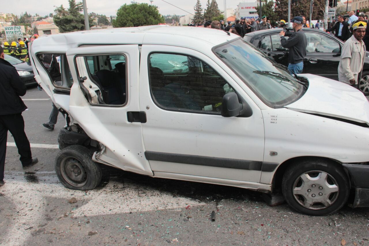 פיגוע הדריסה בירושלים • תמונות מהזירה