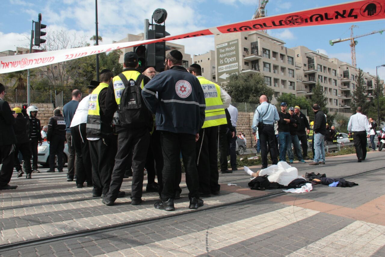 פיגוע הדריסה בירושלים • תמונות מהזירה