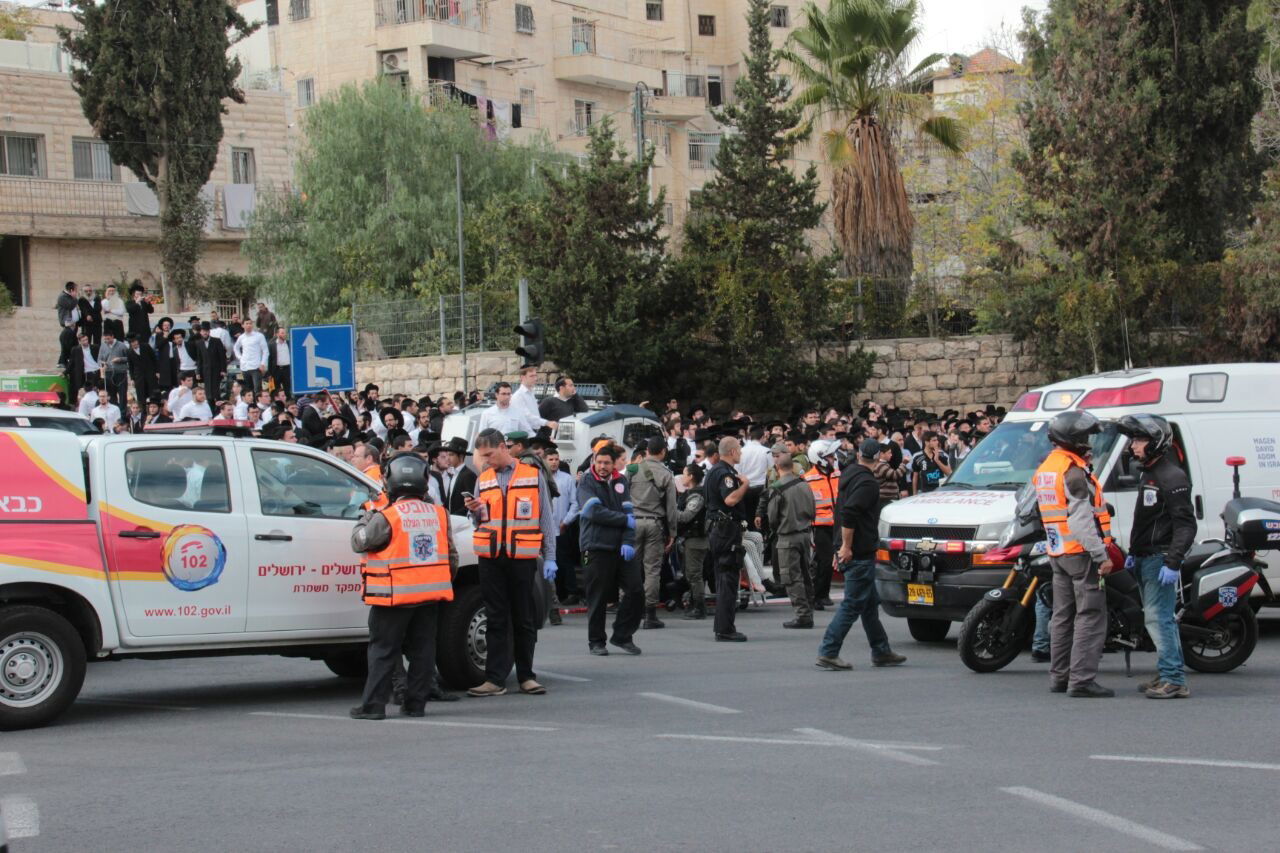 פיגוע הדריסה בירושלים • תמונות מהזירה