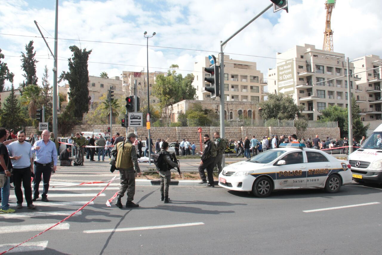 פיגוע הדריסה בירושלים • תמונות מהזירה