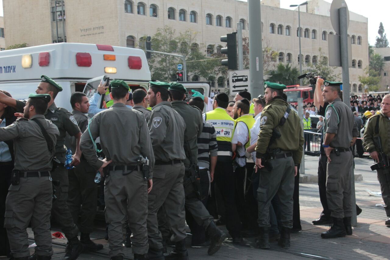 פיגוע הדריסה בירושלים • תמונות מהזירה