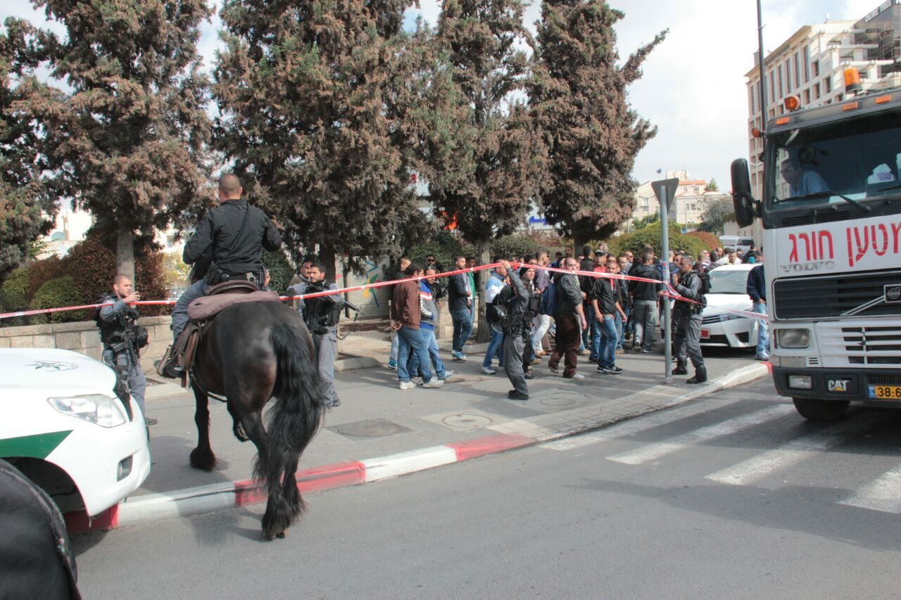 פיגוע הדריסה בירושלים • תמונות מהזירה